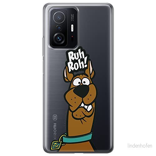 ERT GROUP mobiltelefonfodral för Xiaomi 11T 5G / PRO originalt och officiellt licensierat Scooby Doo mönster 007 optimalt anpassad till formen på mobiltelefonen, gedeeltelijk transparant 5904805563560