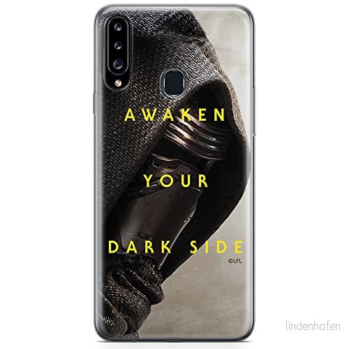 ERT GROUP mobiltelefonfodral för Samsung A20S originalt och officiellt licensierat Star Wars mönster Kylo Ren 003 optimalt anpassad till formen på mobiltelefonen, fodral tillverkad av TPU plast 5904805443855