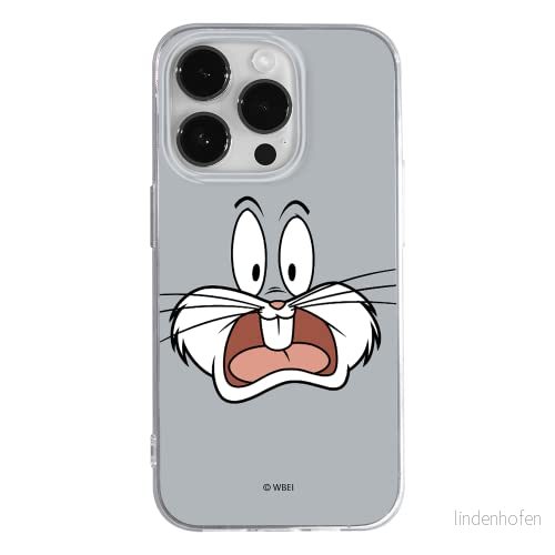 ERT GROUP mobiltelefonfodral för Apple Iphone 14 PRO originalt och officiellt licensierat Looney Tunes mönster Bugs 009 optimalt anpassad till formen på mobiltelefonen, fodral tillverkad av TPU plast 5905131913852