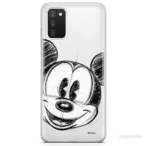 ERT GROUP mobiltelefonfodral för Samsung A03S originalt och officiellt licensierat Disney mönster Mickey 004 optimalt anpassad till formen på mobiltelefonen, gedeeltelijk transparant 5903932989762