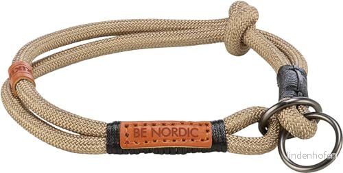TRIXIE tåg stopp hundhalsband BE Nordic XS S svart bekvämt för mycket små och hundar med dragbegränsning robust elegant 17304 4011905173047