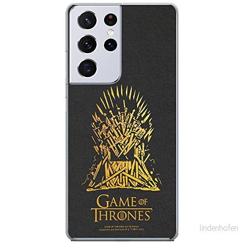 ERT GROUP mobiltelefonfodral för Samsung S21 ULTRA originalt och officiellt licensierat Game od Thrones mönster of 011, fodral tillverkad av TPU plast 5903932679670