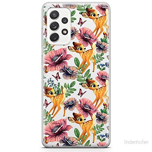 ERT GROUP mobiltelefonfodral för Samsung A52 5G / LTE 4G A52S originalt och officiellt licensierat Disney mönster Bambi 015 anpassad till formen på mobiltelefonen, gedeeltelijk transparant 5904805376566