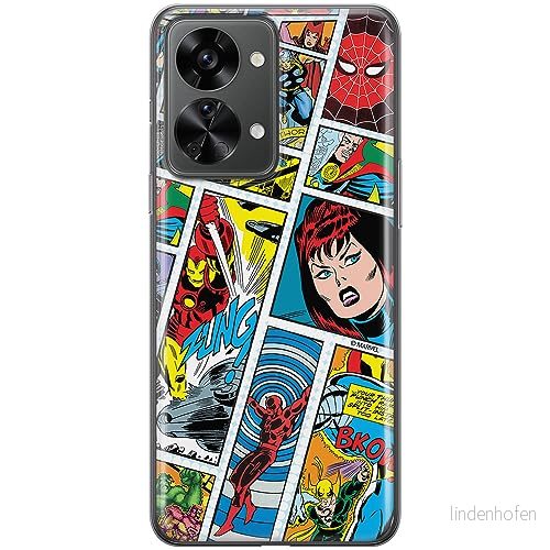 ERT GROUP mobiltelefonfodral för OnePlus NORD 2T 5G originalt och officiellt licensierat Marvel mönster Avengers 034 optimalt anpassad till formen på mobiltelefonen, fodral tillverkad av TPU plast 5905511767679