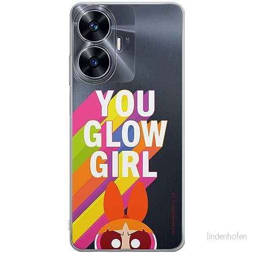 ERT GROUP mobiltelefonfodral för Realme C55 originalt och officiellt licensierat The Powerpuff Girls mönster 042 optimalt anpassad till formen på mobiltelefonen, gedeeltelijk transparant 5905511985301