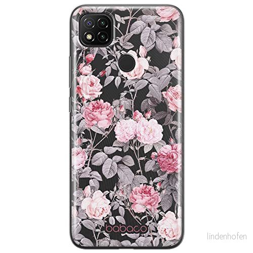 ERT GROUP mobiltelefonfodral för Xiaomi REDMI 9C originalt och officiellt licensierat Babaco mönster Flowers 054 optimalt anpassad till formen på mobiltelefonen, gedeeltelijk transparant 5905131354440