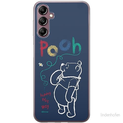 ERT GROUP mobiltelefonfodral för Samsung A14 4G/5G originalt och officiellt licensierat Disney mönster Winnie the Pooh & Friends 004, fodral tillverkad av TPU plast 5905511834005