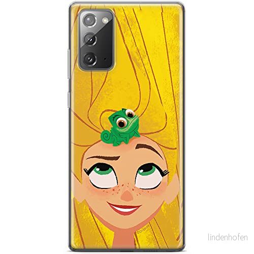 ERT GROUP mobiltelefonfodral för Samsung GALAXY NOTE 20 originalt och officiellt licensierat Disney mönster Rapunzel and Pascal 001, fodral tillverkad av TPU plast 5903040450529