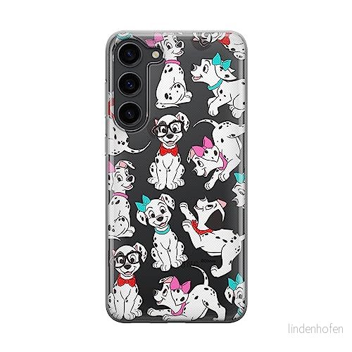 ERT GROUP mobiltelefonfodral för Samsung S23 PLUS originalt och officiellt licensierat Disney mönster Dalmatians 006 optimalt anpassad till formen på mobiltelefonen, gedeeltelijk transparant 5905511450700