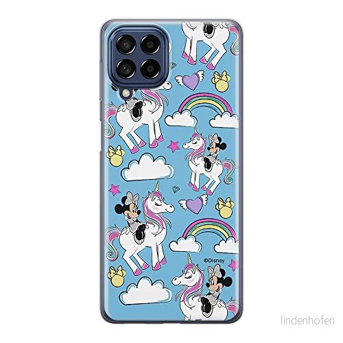 ERT GROUP mobiltelefonfodral för Samsung M33 5G originalt och officiellt licensierat Disney mönster Minnie 037 optimalt anpassad till formen på mobiltelefonen, fodral tillverkad av TPU plast 5905511350307