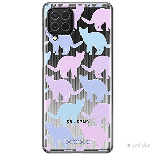 ERT GROUP mobiltelefonfodral för Samsung F62 / M62 originalt och officiellt licensierat Babaco mönster Cats 011 optimalt anpassad till formen på mobiltelefonen, gedeeltelijk transparant 5905131071408