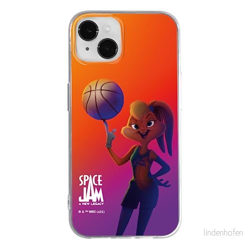ERT GROUP mobiltelefonfodral för Iphone 14 PLUS originalt och officiellt licensierat Looney Tunes mönster Space Jam 011 anpassad till formen på mobiltelefonen, fodral tillverkad av TPU plast 5905511039226