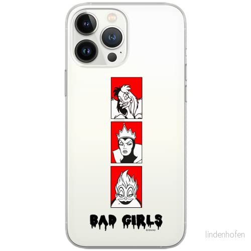 ERT GROUP mobiltelefonfodral för Xiaomi REDMI 9A originalt och officiellt licensierat Disney mönster Villains 001 Vit optimalt anpassad till formen på mobiltelefonen, gedeeltelijk transparant 5903040294970