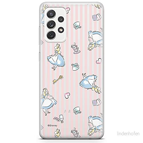 ERT GROUP mobiltelefonfodral för Samsung A33 5G originalt och officiellt licensierat Disney mönster Alice 001 optimalt anpassad till formen på mobiltelefonen, gedeeltelijk transparant 5904805341717