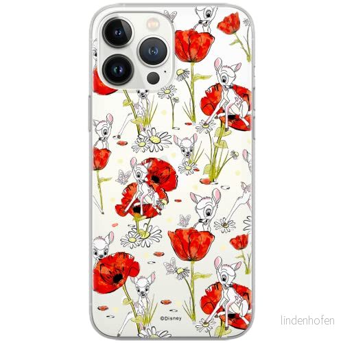ERT GROUP mobiltelefonfodral för Apple Iphone 6/6S originalt och officiellt licensierat Disney mönster Bambi 001 Vit optimalt anpassad till formen på mobiltelefonen, gedeeltelijk transparant 5902980563344