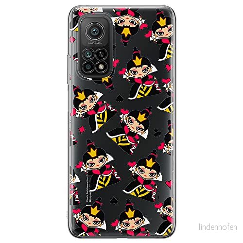 ERT GROUP mobiltelefonfodral för Huawei P20 LITE originalt och officiellt licensierat Disney mönster Queen of Hearts 002 Vit optimalt anpassad till formen på mobiltelefonen, gedeeltelijk transparant 5905131433480