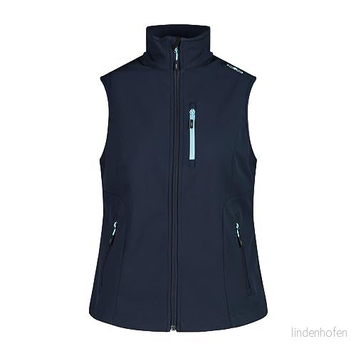 CMP Softshell väst för kvinnor, B.Blue Anis, 48 8058949444388