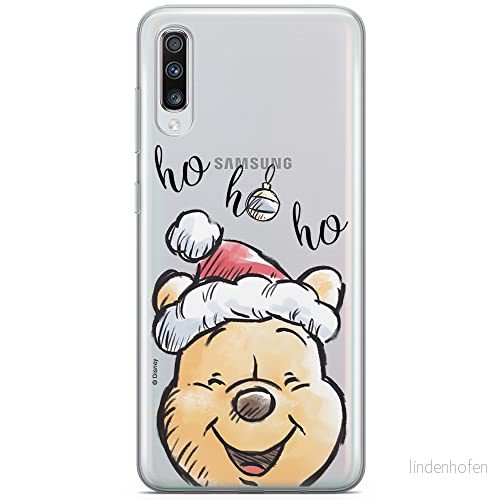 ERT GROUP mobiltelefonfodral för Samsung A70 originalt och officiellt licensierat Disney mönster Winnie the Pooh and friends 022 anpassad till formen på mobiltelefonen, gedeeltelijk transparant 5903537380797