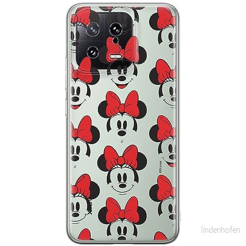 ERT GROUP mobiltelefonfodral för Xiaomi 13 originalt och officiellt licensierat Disney mönster Minnie 058 optimalt anpassad till formen på mobiltelefonen, gedeeltelijk transparant 5905511898960