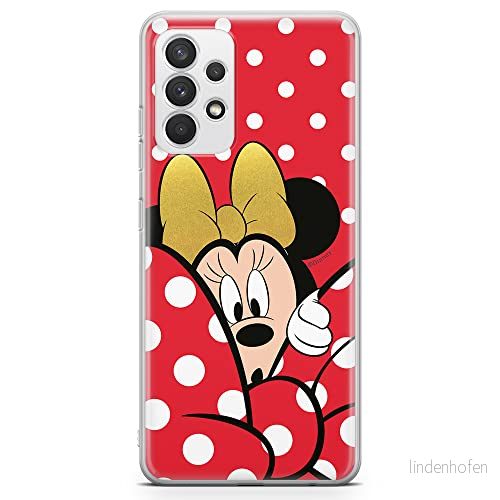 ERT GROUP mobiltelefonfodral för Samsung A32 4G LTE originalt och officiellt licensierat Disney mönster Minnie 015 optimalt anpassad till formen på mobiltelefonen, fodral tillverkad av TPU plast 5903040352045