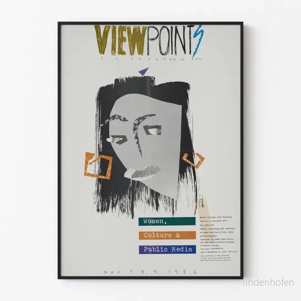 Dekorativ poster Viewpoints - Kvinnor, Kultur & Offentliga medier