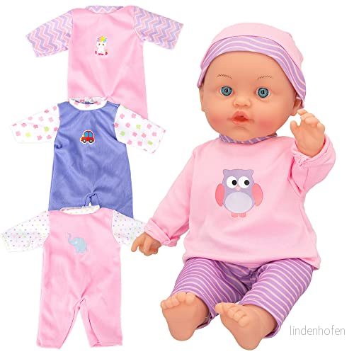 ColorBaby 46796 Mjukt babyset 41 cm med Acc colorbabys 24 m 8412842467965