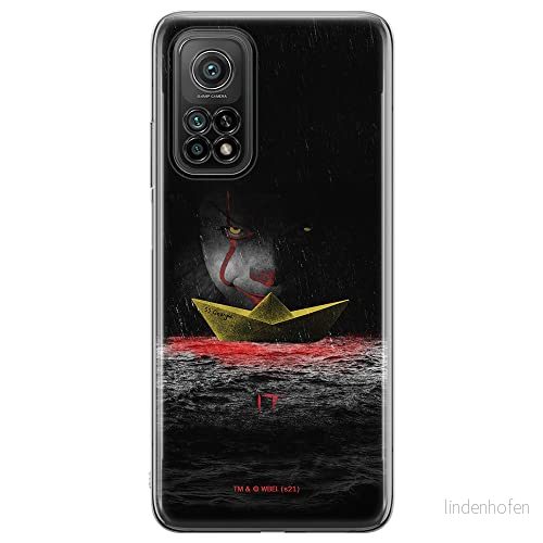 ERT GROUP mobiltelefonfodral för Huawei P20 originalt och officiellt licensierat Horror mönster It 002 Vit optimalt anpassad till formen på mobiltelefonen, fodral tillverkad av TPU plast 5905131947765