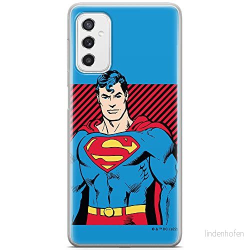 ERT GROUP mobiltelefonfodral för Samsung M52 5G originalt och officiellt licensierat DC mönster Superman 029 optimalt anpassad till formen på mobiltelefonen, fodral tillverkad av TPU plast 5905131569707