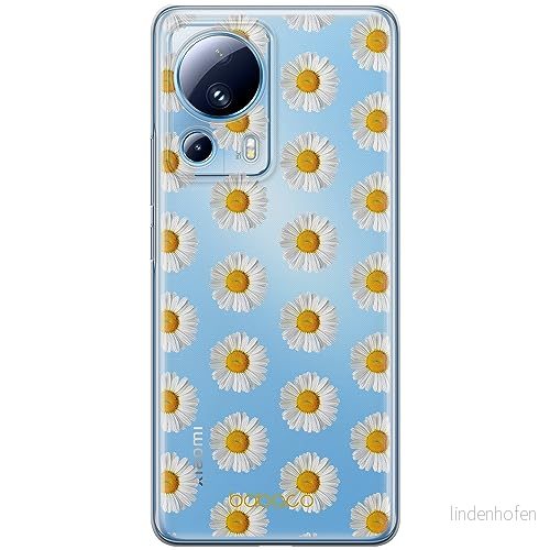 ERT GROUP mobiltelefonfodral för Xiaomi 13 LITE/CIVI 2 originalt och officiellt licensierat Babaco mönster Flowers 009 optimalt anpassad till formen på mobiltelefonen, gedeeltelijk transparant 5905511918880
