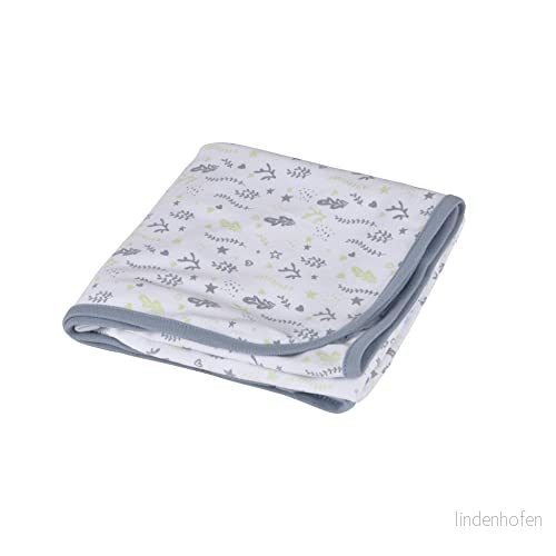 BEBE DOUCEUR, Filt 100% bomull 75x75 cm hav 3574380062769