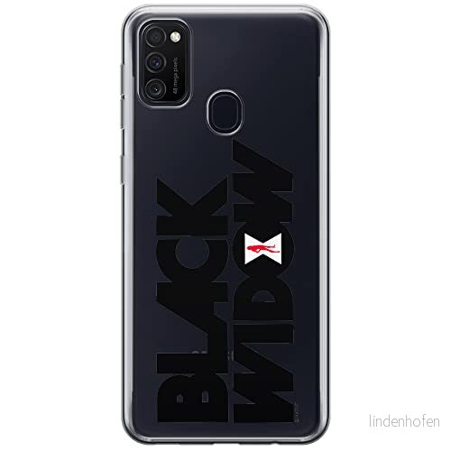 ERT GROUP mobiltelefonfodral för Samsung M21 originalt och officiellt licensierat Marvel mönster Black Widow 011 optimalt anpassad till formen på mobiltelefonen, gedeeltelijk transparant 5903537836249