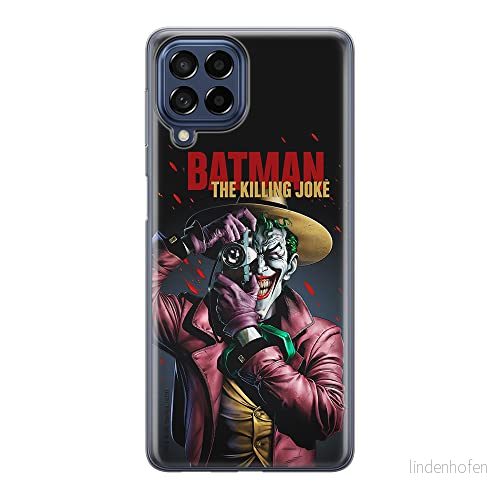 ERT GROUP mobiltelefonfodral för Samsung M33 5G originalt och officiellt licensierat DC mönster Joker 008 optimalt anpassad till formen på mobiltelefonen, fodral tillverkad av TPU plast 5905511339975