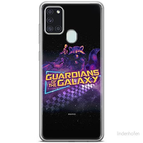 ERT GROUP mobiltelefonfodral för Samsung A21s originalt och officiellt licensierat Marvel mönster Guardians of the Galaxy 015 anpassad till formen på mobiltelefonen, fodral tillverkad av TPU plast 5903040258064