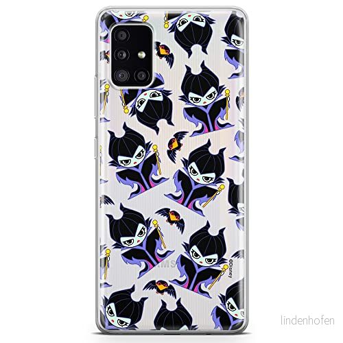 ERT GROUP mobiltelefonfodral för Samsung A51 5G originalt och officiellt licensierat Disney mönster Maleficent 004 optimalt anpassad till formen på mobiltelefonen, gedeeltelijk transparant 5905131483607
