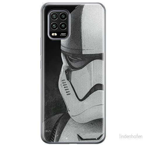ERT GROUP mobiltelefonfodral för Xiaomi MI 10 LITE originalt och officiellt licensierat Star Wars mönster Stormtrooper 001 anpassad till formen på mobiltelefonen, fodral tillverkad av TPU plast 5903537165745