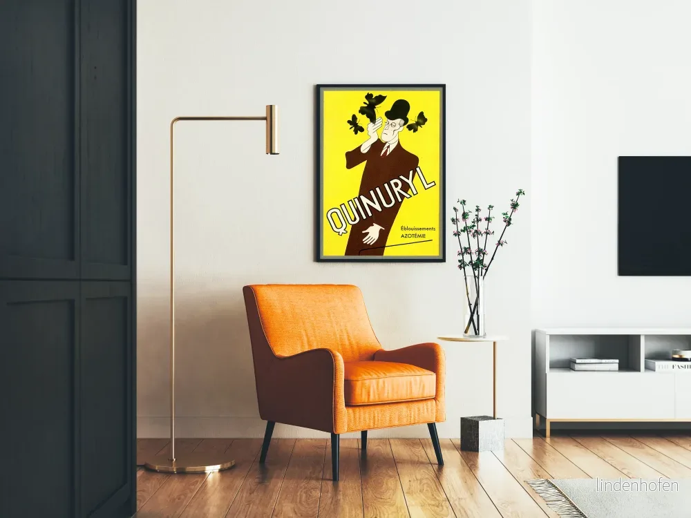 Vintageposter Quinuryl design art déco - Bild 2