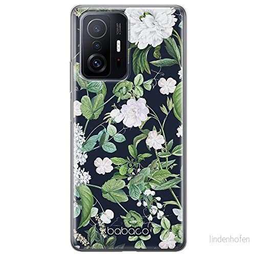 ERT GROUP mobiltelefonfodral för Xiaomi 11T 5G / PRO originalt och officiellt licensierat Babaco mönster Flowers 034 anpassad till formen på mobiltelefonen, fodral tillverkad av TPU plast 5905131290885