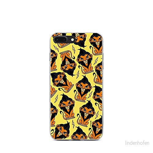 ERT GROUP mobiltelefonfodral för Iphone 7 PLUS/ 8 PLUS originalt och officiellt licensierat Disney mönster Scar 002 optimalt anpassad till formen på mobiltelefonen, fodral tillverkad av TPU plast 5905131444226