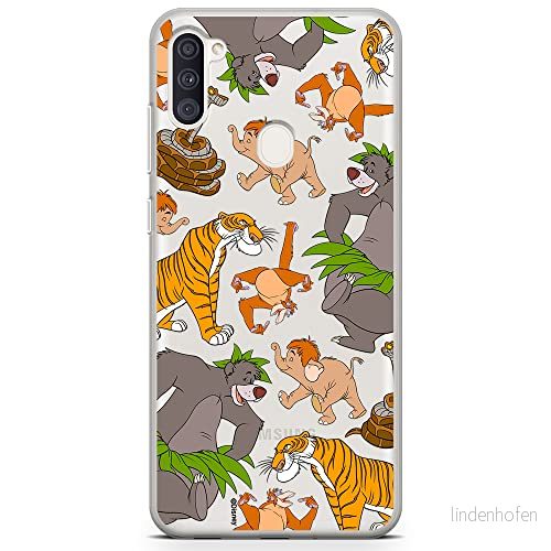 ERT GROUP mobiltelefonfodral för Samsung A11 / M11 originalt och officiellt licensierat Disney mönster Jungle Book 003 optimalt anpassad till formen på mobiltelefonen, gedeeltelijk transparant 5905131782083