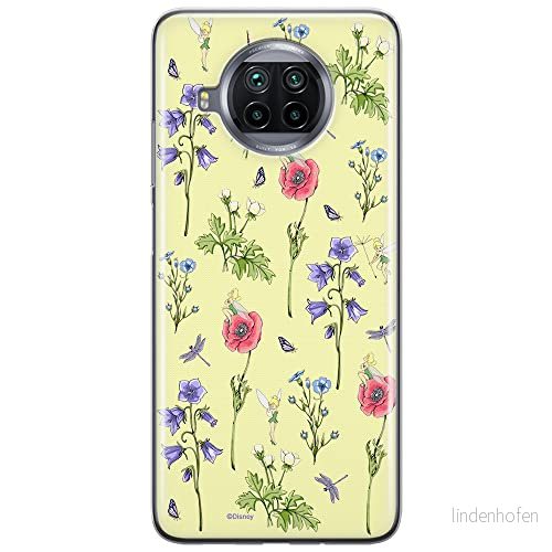 ERT GROUP mobiltelefonfodral för Xiaomi MI 10T LITE/REDMI NOTE 9 PRO 5G originalt och officiellt licensierat Disney mönster Tinker Bell 004, fodral tillverkad av TPU plast 5904805658914