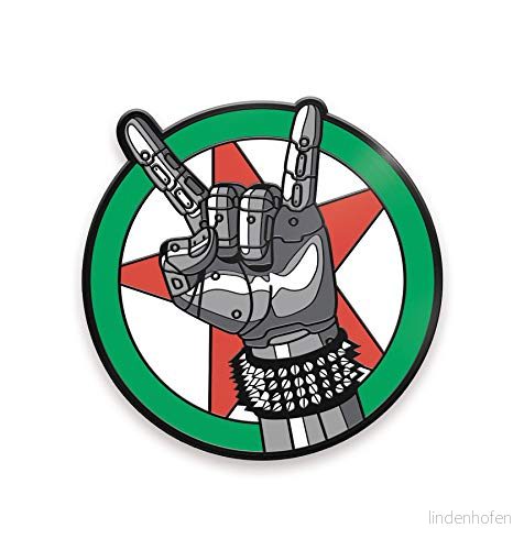 Magnet Emblem Silverhand Cyberpunk 2077 5Cm 761568006193
