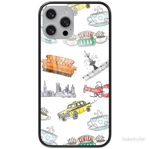 ERT GROUP mobiltelefonfodral för Apple Iphone 7 PLUS/ 8 PLUS originalt och officiellt licensierat Friends mönster 011 tillverkad av härdat glas, optimalt anpassat till mobilens form, skyddsfodral 5903932285260