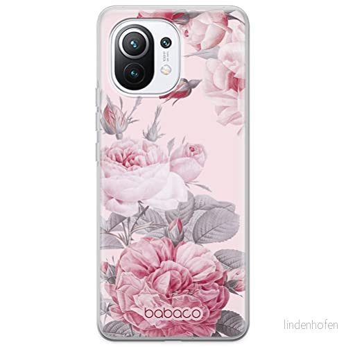 ERT GROUP mobiltelefonfodral för Xiaomi 11 originalt och officiellt licensierat Babaco mönster Flowers 050 optimalt anpassad till formen på mobiltelefonen, fodral tillverkad av TPU plast 5905131350497