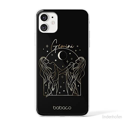 ERT GROUP mobiltelefonfodral för Apple Iphone 11 originalt och officiellt licensierat Babaco mönster Zodiac Woman 003 Vit anpassad till formen på mobiltelefonen, fodral tillverkad av TPU plast 5903932225204