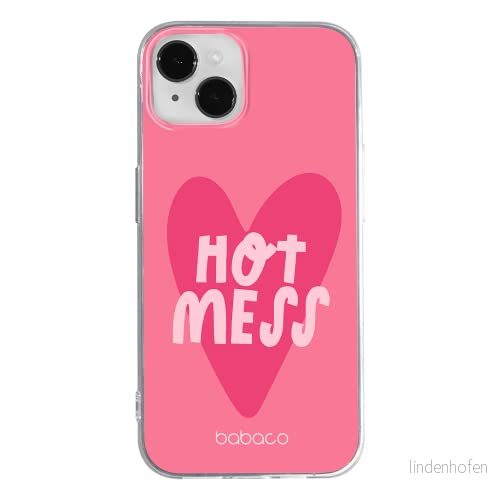 ERT GROUP mobiltelefonfodral för Apple Iphone 14 originalt och officiellt licensierat Babaco mönster Hot Mess 001 optimalt anpassad till formen på mobiltelefonen, fodral tillverkad av TPU plast 5905131882844