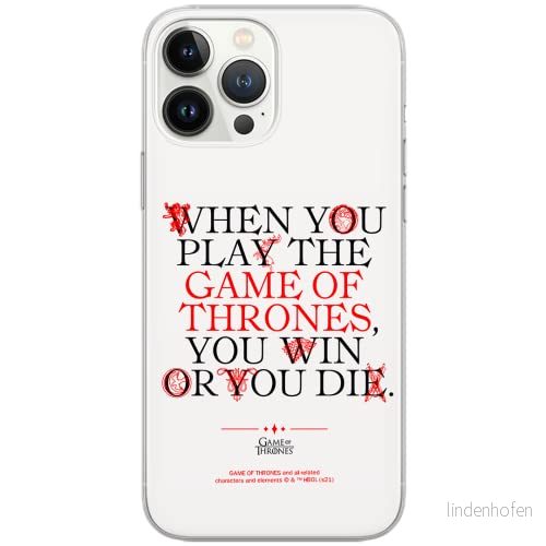 ERT GROUP mobiltelefonfodral för Apple Iphone 5/5S/SE originalt och officiellt licensierat Game od Thrones mönster of 009, fodral tillverkad av TPU plast 5903932674590