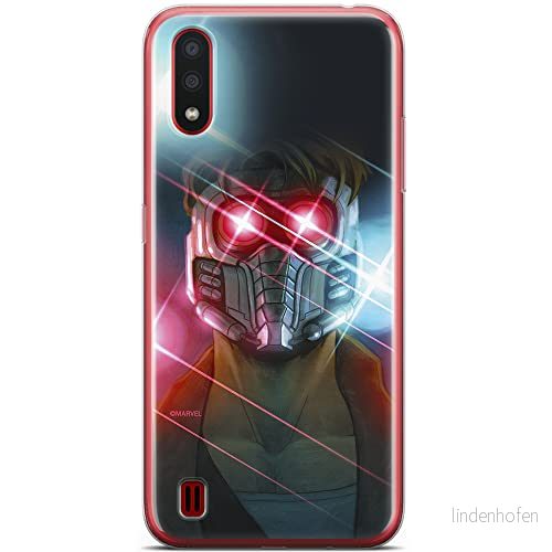 ERT GROUP mobiltelefonfodral för Samsung A01 originalt och officiellt licensierat Marvel mönster Star Lord 003 optimalt anpassad till formen på mobiltelefonen, fodral tillverkad av TPU plast 5904805431081