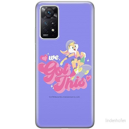 ERT GROUP mobiltelefonfodral för Xiaomi REDMI NOTE 11 PRO 5G/ 4G originalt och officiellt licensierat Looney Tunes mönster Lola 004, fodral tillverkad av TPU plast 5905795066260