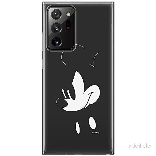 ERT GROUP mobiltelefonfodral för Samsung GALAXY NOTE 20 ULTRA originalt och officiellt licensierat Disney mönster Mickey 029 anpassad till formen på mobiltelefonen, fodral tillverkad av TPU plast 5903040354209