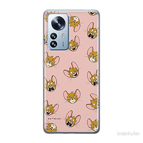 ERT GROUP mobiltelefonfodral för Xiaomi 12 / 12X originalt och officiellt licensierat Tom & Jerry mönster 008 optimalt anpassad till formen på mobiltelefonen, fodral tillverkad av TPU plast 5905511489182